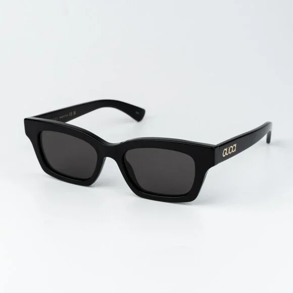 Gucci Women’s Cat-Eye Sunglasses – Black Frame Grey Lenses | Model: GG1790S 001 Gucci GG1790S 001 Cat Eye Sunglasses Black - eye-oo.com main image 3